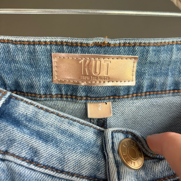 Kut from Kloth Stella High rise Flare Side Slit Jean Size: 2 - Picture 6 of 7